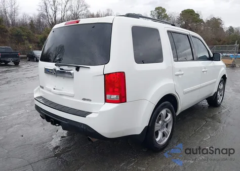 2012 Honda Pilot Ex-L from USA, damaged, VIN 5FNYF4H5XCB084052